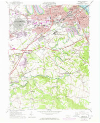 Download a high-resolution, GPS-compatible USGS topo map for Lemoyne, PA (1972 edition)