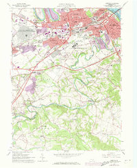 Download a high-resolution, GPS-compatible USGS topo map for Lemoyne, PA (1973 edition)