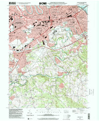 Download a high-resolution, GPS-compatible USGS topo map for Lemoyne, PA (2001 edition)