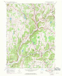 Download a high-resolution, GPS-compatible USGS topo map for Lenoxville, PA (1971 edition)