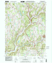 Download a high-resolution, GPS-compatible USGS topo map for Lenoxville, PA (2001 edition)