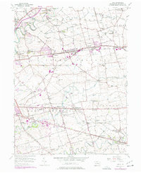 Download a high-resolution, GPS-compatible USGS topo map for Leola, PA (1977 edition)