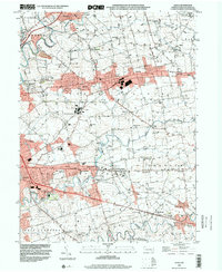 Download a high-resolution, GPS-compatible USGS topo map for Leola, PA (2001 edition)