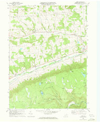 Download a high-resolution, GPS-compatible USGS topo map for Leroy, PA (1973 edition)