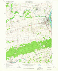 Download a high-resolution, GPS-compatible USGS topo map for Lewisburg, PA (1967 edition)