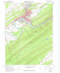 Download a high-resolution, GPS-compatible USGS topo map for Lewistown, PA (1973 edition)