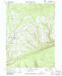 Download a high-resolution, GPS-compatible USGS topo map for Liberty, PA (1986 edition)