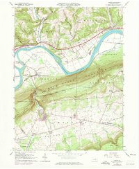 Download a high-resolution, GPS-compatible USGS topo map for Linden, PA (1973 edition)