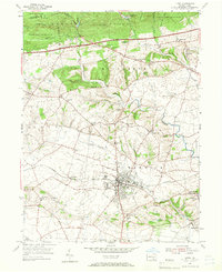 Download a high-resolution, GPS-compatible USGS topo map for Lititz, PA (1966 edition)