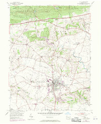 Download a high-resolution, GPS-compatible USGS topo map for Lititz, PA (1970 edition)