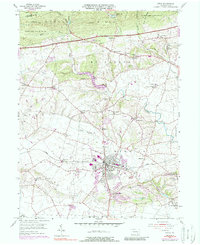 Download a high-resolution, GPS-compatible USGS topo map for Lititz, PA (1988 edition)