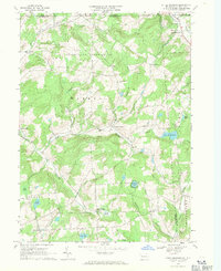 Download a high-resolution, GPS-compatible USGS topo map for Little Meadows, PA (1971 edition)