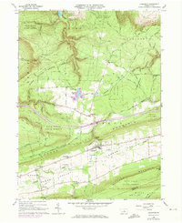 Download a high-resolution, GPS-compatible USGS topo map for Loganton, PA (1973 edition)