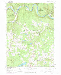 Download a high-resolution, GPS-compatible USGS topo map for Long Eddy, PA (1974 edition)