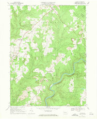 Download a high-resolution, GPS-compatible USGS topo map for Lucinda, PA (1971 edition)