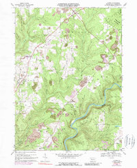 Download a high-resolution, GPS-compatible USGS topo map for Lucinda, PA (1989 edition)