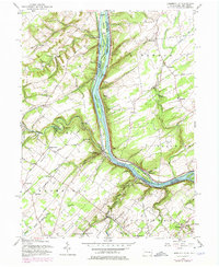 Download a high-resolution, GPS-compatible USGS topo map for Lumberville, PA (1974 edition)