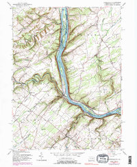 Download a high-resolution, GPS-compatible USGS topo map for Lumberville, PA (1990 edition)