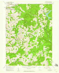 Download a high-resolution, GPS-compatible USGS topo map for Luthersburg, PA (1960 edition)