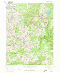 Download a high-resolution, GPS-compatible USGS topo map for Luthersburg, PA (1972 edition)