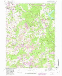 Download a high-resolution, GPS-compatible USGS topo map for Luthersburg, PA (1982 edition)