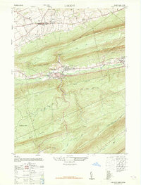 Download a high-resolution, GPS-compatible USGS topo map for Lykens, PA (1965 edition)