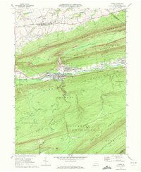 Download a high-resolution, GPS-compatible USGS topo map for Lykens, PA (1972 edition)