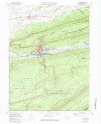 Download a high-resolution, GPS-compatible USGS topo map for Lykens, PA (1984 edition)