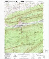 Download a high-resolution, GPS-compatible USGS topo map for Lykens, PA (1999 edition)