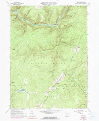 Download a high-resolution, GPS-compatible USGS topo map for Lynch, PA (1990 edition)