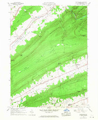 Download a high-resolution, GPS-compatible USGS topo map for Madisonburg, PA (1968 edition)