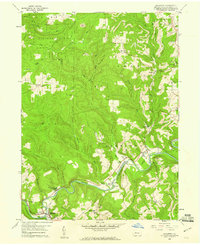 Download a high-resolution, GPS-compatible USGS topo map for Mahaffey, PA (1960 edition)