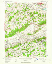 Download a high-resolution, GPS-compatible USGS topo map for Malvern, PA (1962 edition)