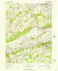 Download a high-resolution, GPS-compatible USGS topo map for Malvern, PA (1957 edition)