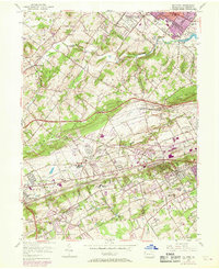 Download a high-resolution, GPS-compatible USGS topo map for Malvern, PA (1969 edition)