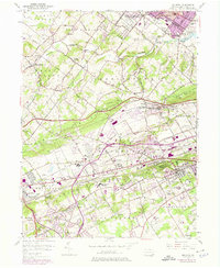 Download a high-resolution, GPS-compatible USGS topo map for Malvern, PA (1975 edition)