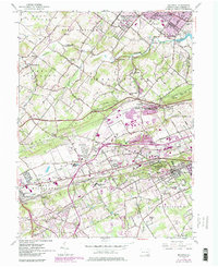 Download a high-resolution, GPS-compatible USGS topo map for Malvern, PA (1984 edition)