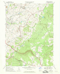 Download a high-resolution, GPS-compatible USGS topo map for Mammoth, PA (1970 edition)
