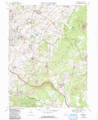 Download a high-resolution, GPS-compatible USGS topo map for Mammoth, PA (1993 edition)