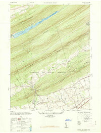 Download a high-resolution, GPS-compatible USGS topo map for Manada Gap, PA (1947 edition)