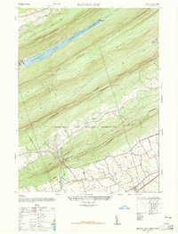 Download a high-resolution, GPS-compatible USGS topo map for Manada Gap, PA (1965 edition)