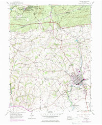 Download a high-resolution, GPS-compatible USGS topo map for Manheim, PA (1977 edition)