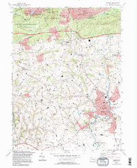 Download a high-resolution, GPS-compatible USGS topo map for Manheim, PA (1996 edition)