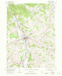 Download a high-resolution, GPS-compatible USGS topo map for Mansfield, PA (1971 edition)