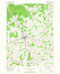 Download a high-resolution, GPS-compatible USGS topo map for Mansfield, PA (1966 edition)