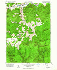 Download a high-resolution, GPS-compatible USGS topo map for Marshlands, PA (1962 edition)