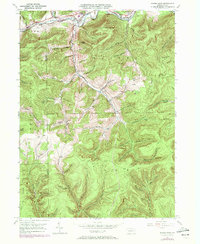 Download a high-resolution, GPS-compatible USGS topo map for Marshlands, PA (1972 edition)