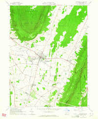 Download a high-resolution, GPS-compatible USGS topo map for Martinsburg, PA (1964 edition)