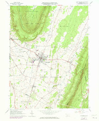 Download a high-resolution, GPS-compatible USGS topo map for Martinsburg, PA (1973 edition)