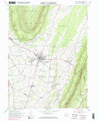 Download a high-resolution, GPS-compatible USGS topo map for Martinsburg, PA (1977 edition)